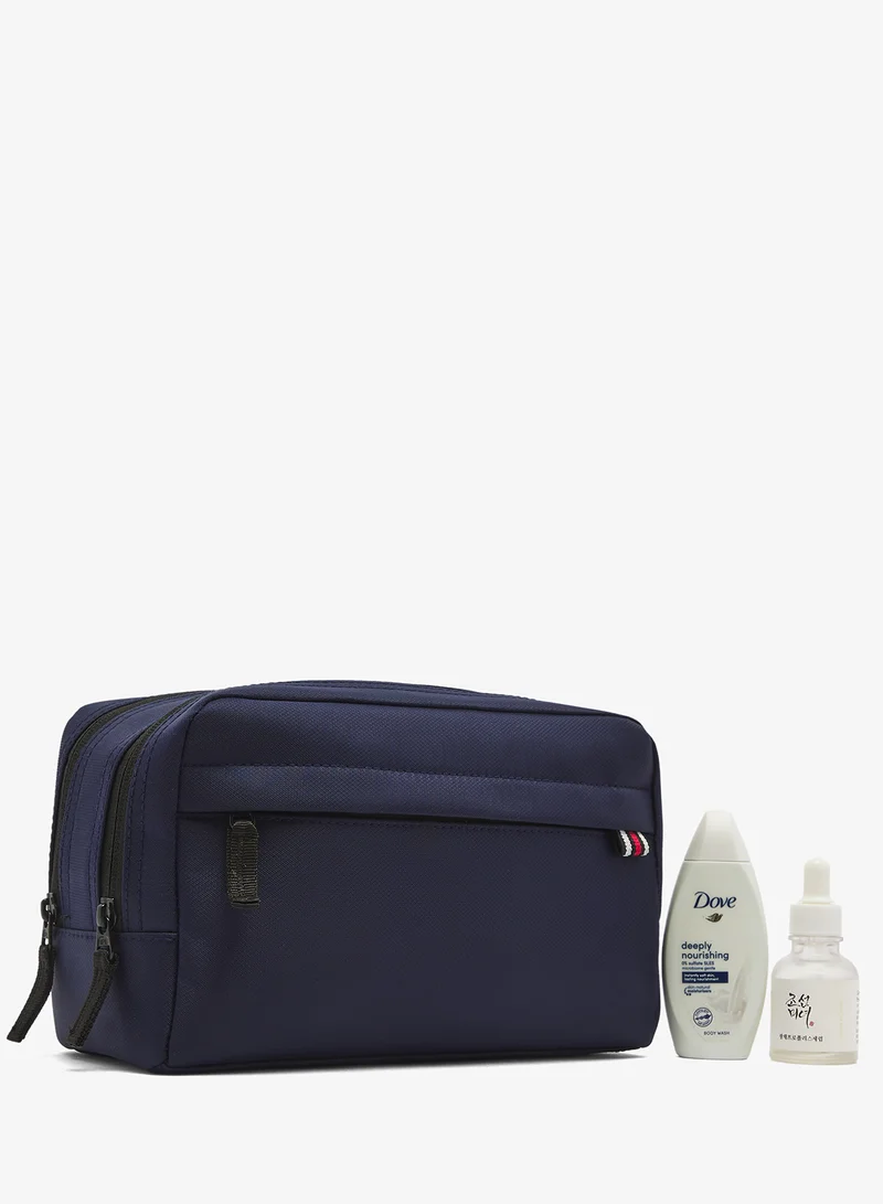 Dual Compartment Wash Bag
